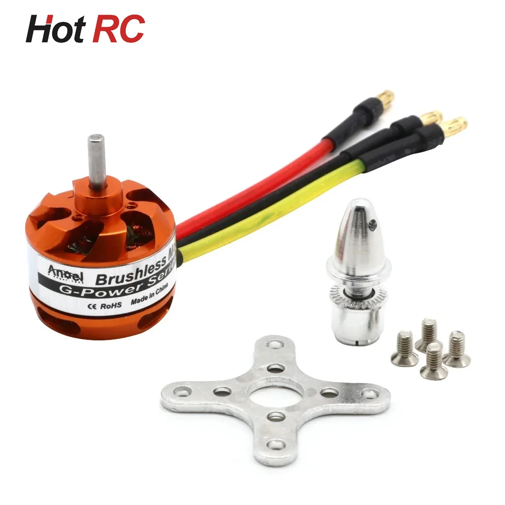 

D2822 Brushless Motor 1100KV 1450KV 1800KV 2600KV 2-3S For RC Aircraft Plane Multi-copter Brushless Outrunner Motor