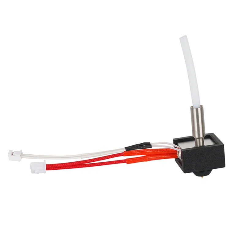 

Qy-For Neptune 3 Pro/Plus Комплект Hotend Латунное сопло Блок с подогревом Нагревательный стержень Термистор PTFE Телефон Комплект трубок Аксессуары для экструдера