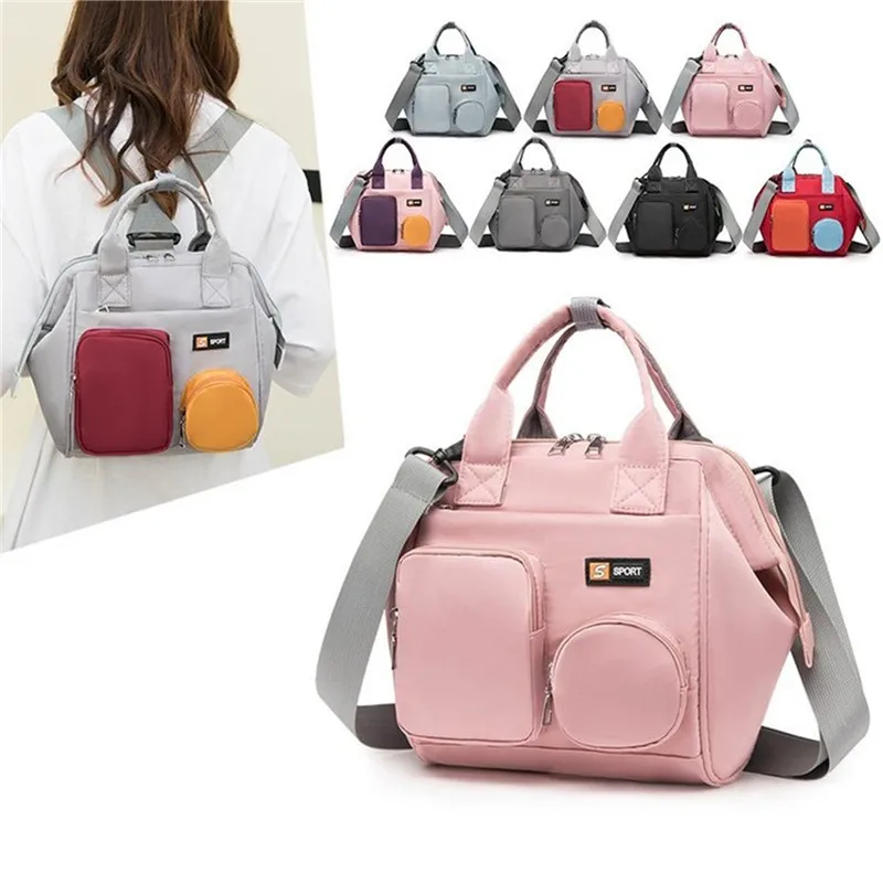 Large Capacity Backpacks Shoulder Women Waterproof Mommy Bags Casual Tote Travel Women's Diaper Handbags  Crossbody Bag