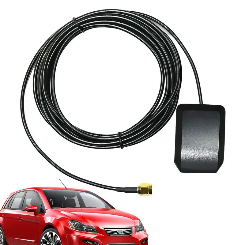 Car DVDs Navigation GPS Satellite Antenna Dual Freqency Car GPS Satellite Antenna Activ Universall Amplifier Navigation GPS Mous