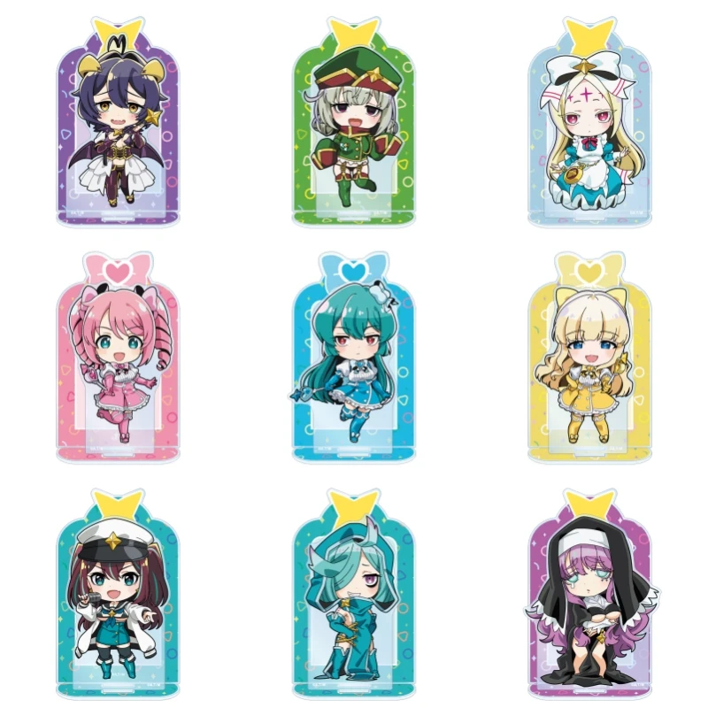Anime Gushing over Magical Girls Acrylic mini Stand Utena Hiiragi figure Stand Plate Cosplay Prop Decor Cartoons present Gifts