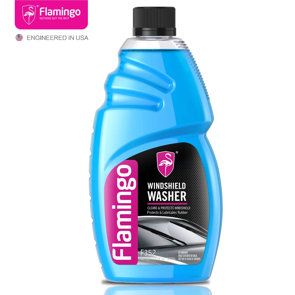 Flamingo F352 500ml Windshield Washer Shampoo 1:12 Car Glass Cleaner Rain Repellent Liquid Windscreen Wiper Clean For Auto