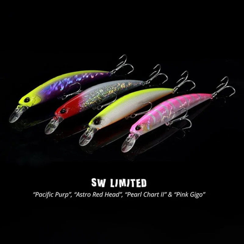 Minnow Saltwater Fishing Lure Hard Baits Jerkbait 110mm 21g Large Trout Pike River Lake 110S Long Casting Sinking Swimbait