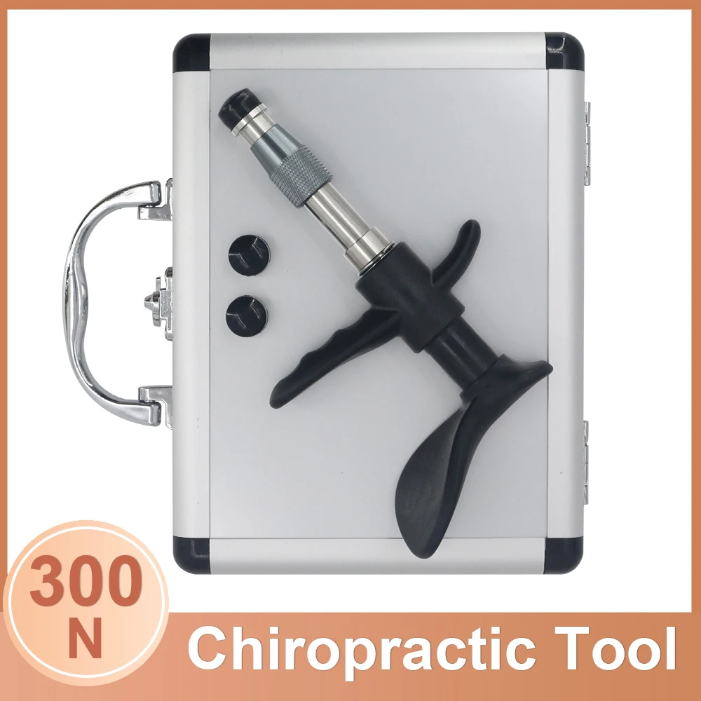 

300N Chiropractic Adjusting Tools Spine Correction Gun Adjustable Therapy Intensity Reduce Neck Fatigue Massager Manual