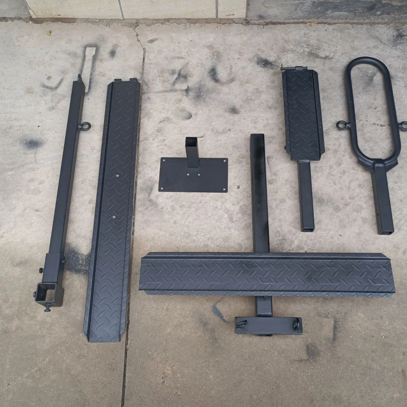 Special rear trailer and back frame trailer modification