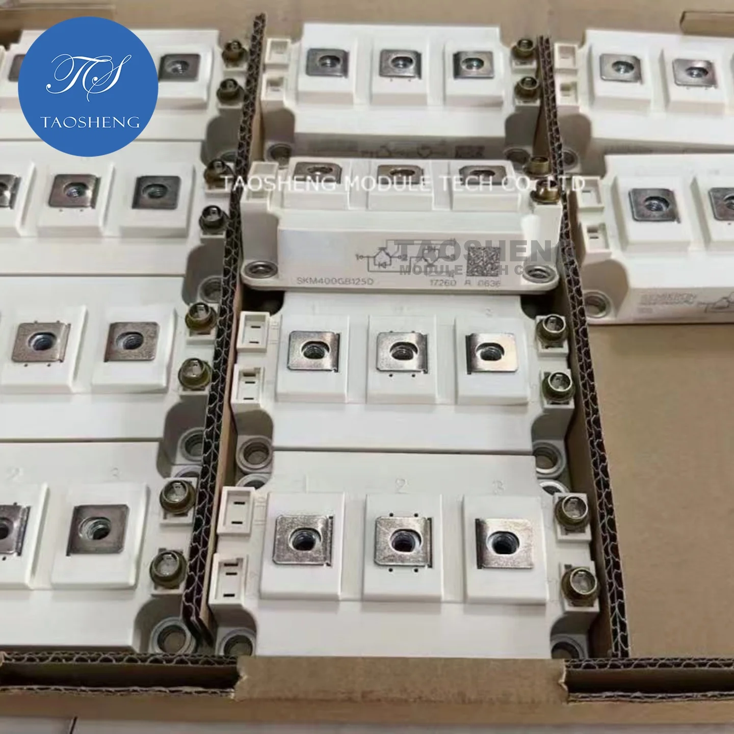 

1 шт. SKM400GB125D 400A/1200V Новый и оригинальный модуль IGBT【TAOSHENG】 # TS075