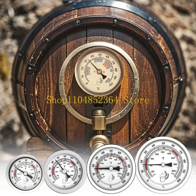 652F Lên men nhà Bia & Thủy tinh Nhà sản xuất bia, thang đo nhiệt độ kép