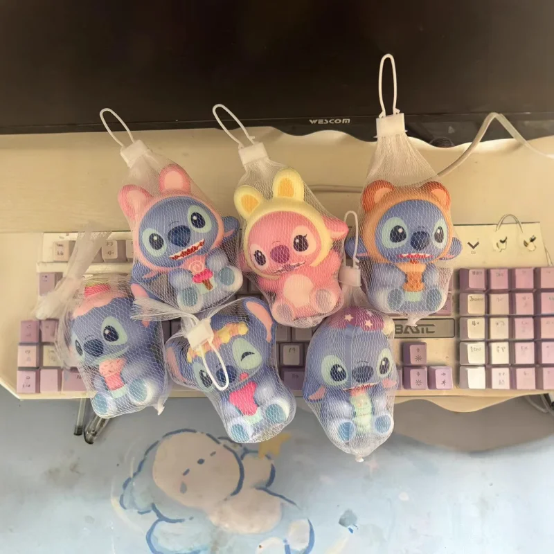 

Disney Cute Stitch Decompression Stitch Model Decompression Soft Slow Rebound Doll Cartoon Children's Figure Healing Gift