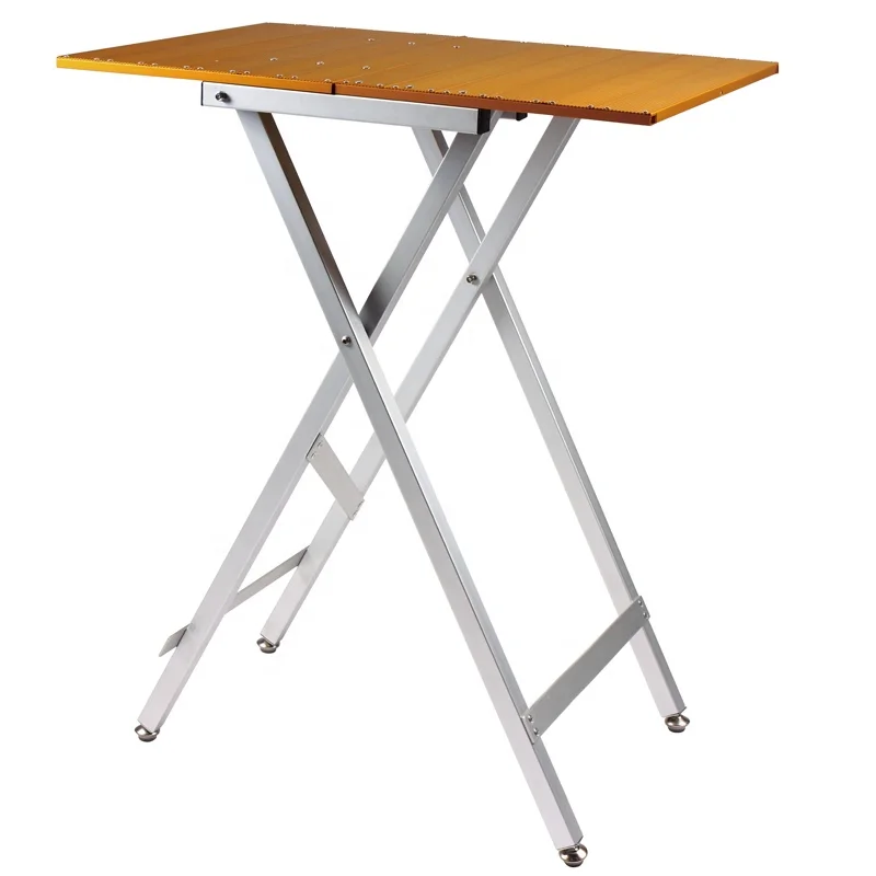 Small pet folding table Competitive Light weight custom-made Aluminum material small pet folding table