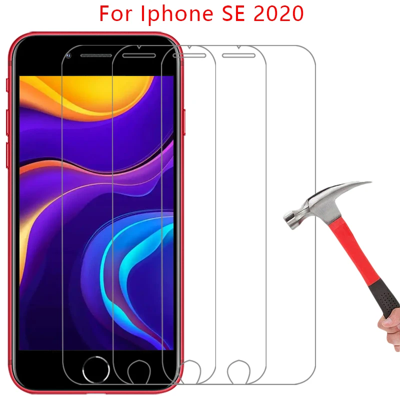 Funda para Apple iPhone SE 2020 2, vidrio templado para iPhone SE2 SE2020 2ª generación, cubierta trasera para iPhone, funda para iPhone 2020