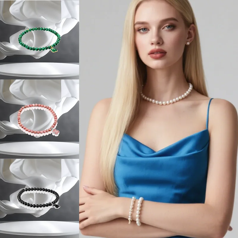 

The Latest High-quality Bracelets in 2025, Elegant and Fashionable, Can Be Matched with The Same Necklace and Bracelet