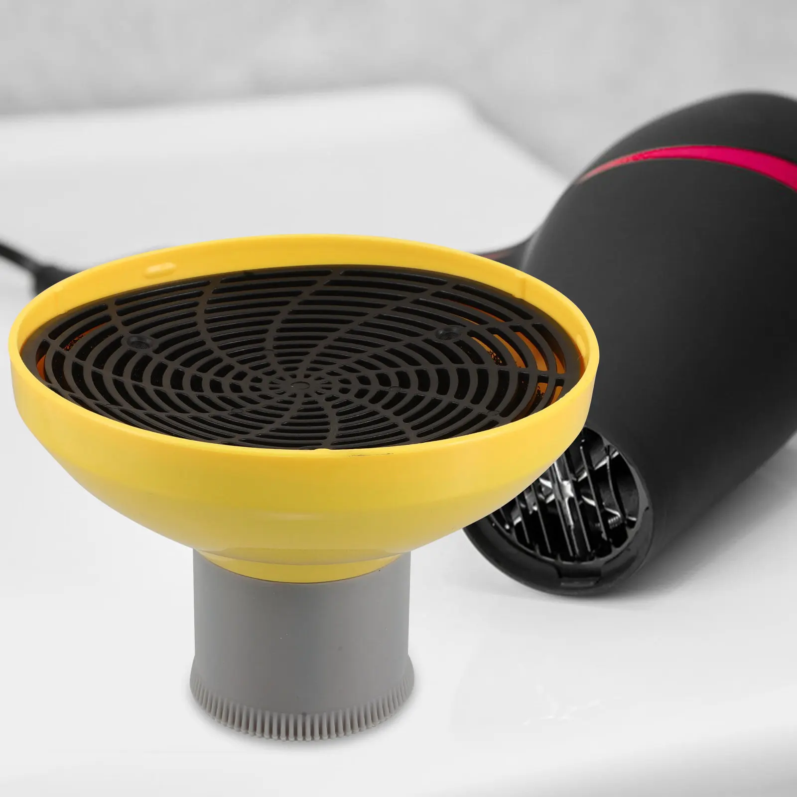 

Универсальная насадка-диффузор для фена: для быстрой сушки и укладки кудрявых, натуральных и волнистых волос, сменная насадка