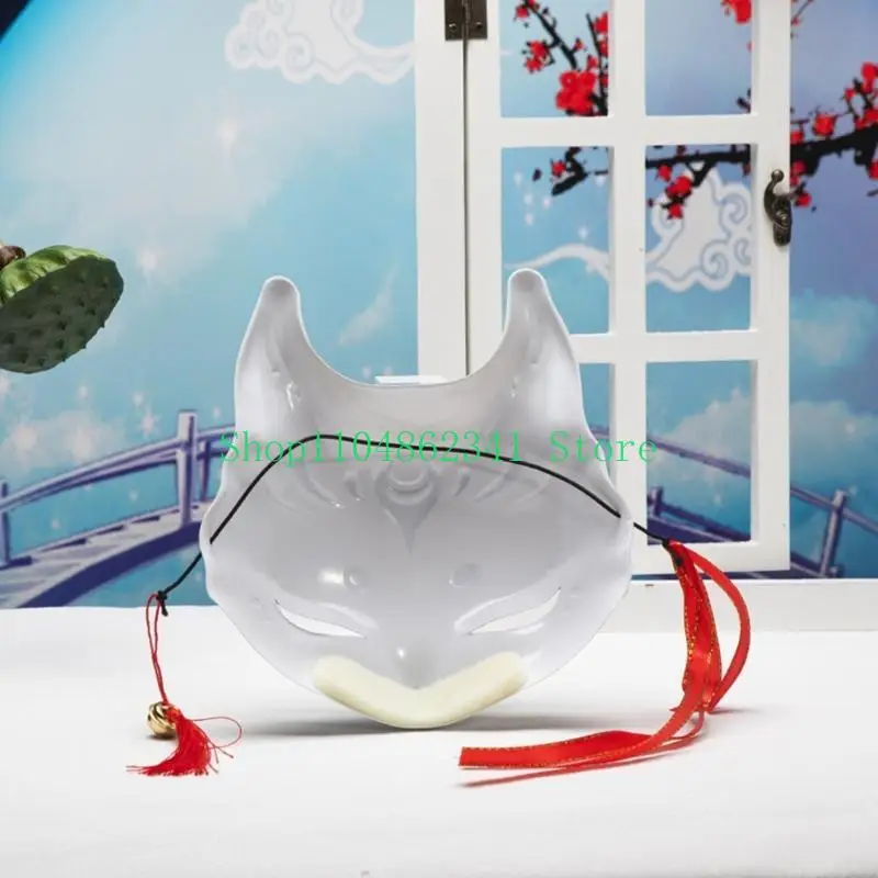 5ASD Masquerade Foxes Mask Halloween Maschera per animali Masquerade Maschera Halloween Accessori per uomini per uomini Donne