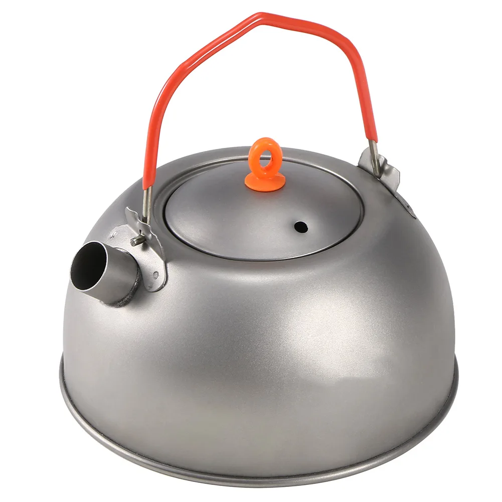 Cups Tea Cup Tea Kettle Boiling Kitchenware Foldable Handle Titanium 130 * 60mm 40ml 600ml Anti-scald Backpacking