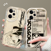 Lucy Edgerunners C-Cyberpunks Case For Xiaomi Redmi Note 14 13 12 12C 11 Pro Plus 5G 12S 11S 10S Redmi 14C 13C 12 4G A3 A3X Etui