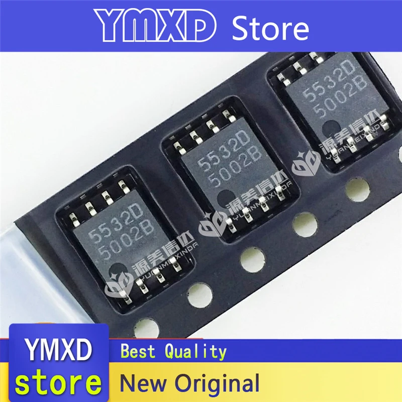 10pcs/lot New Original 5532D JRC5532D NJM5532M-D dual operational amplifier IC chip SOP-8 In Stock