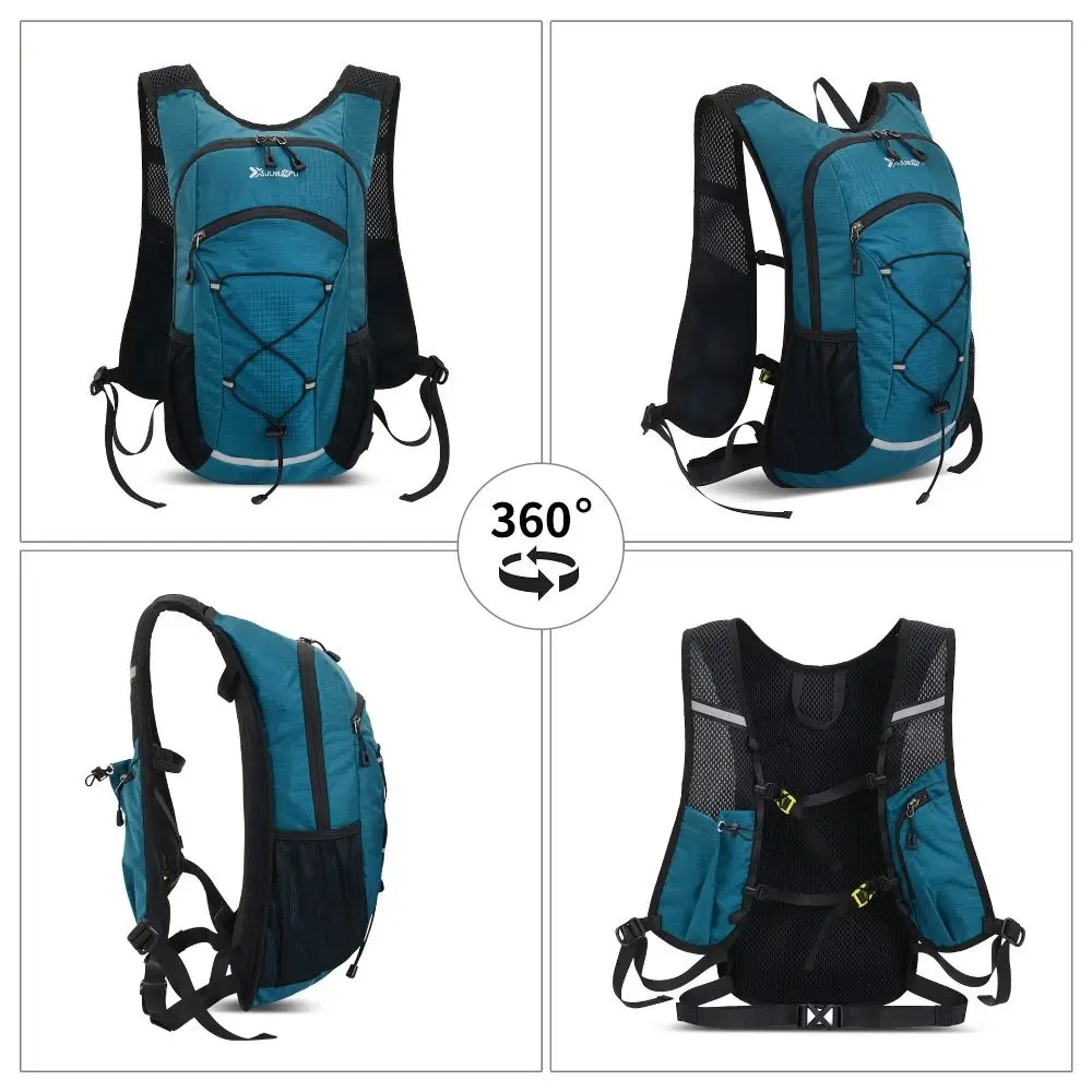 

NEW Waterproof Cycling Backpack 2L Capacity Inner Bladder Bicycle Water Bag Sport Hydration Breathable Hiking Backpack Outdoor