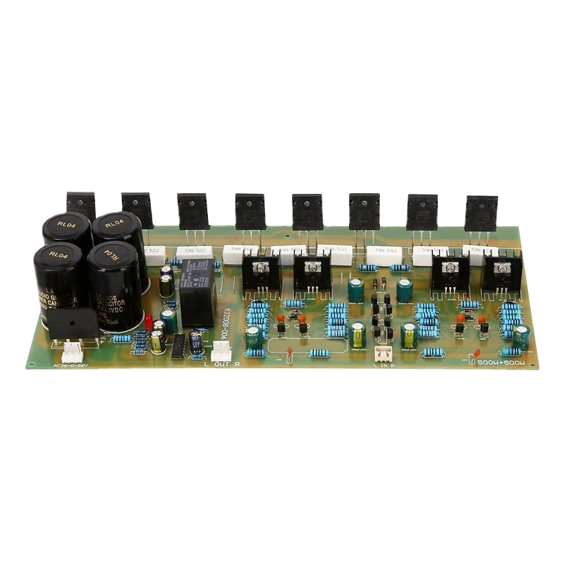 

Newhigh Power Board,2SC5200 / 2SA1943 High Power Amplifier Board 400W+400W