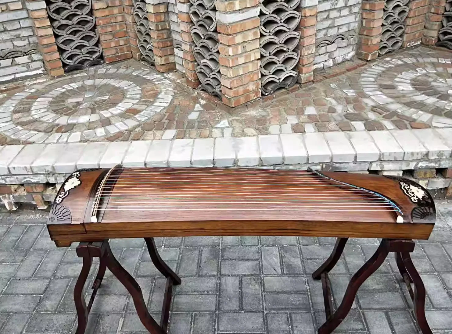 

Guzheng 125cm Shell carving pattern Chinese string instruments