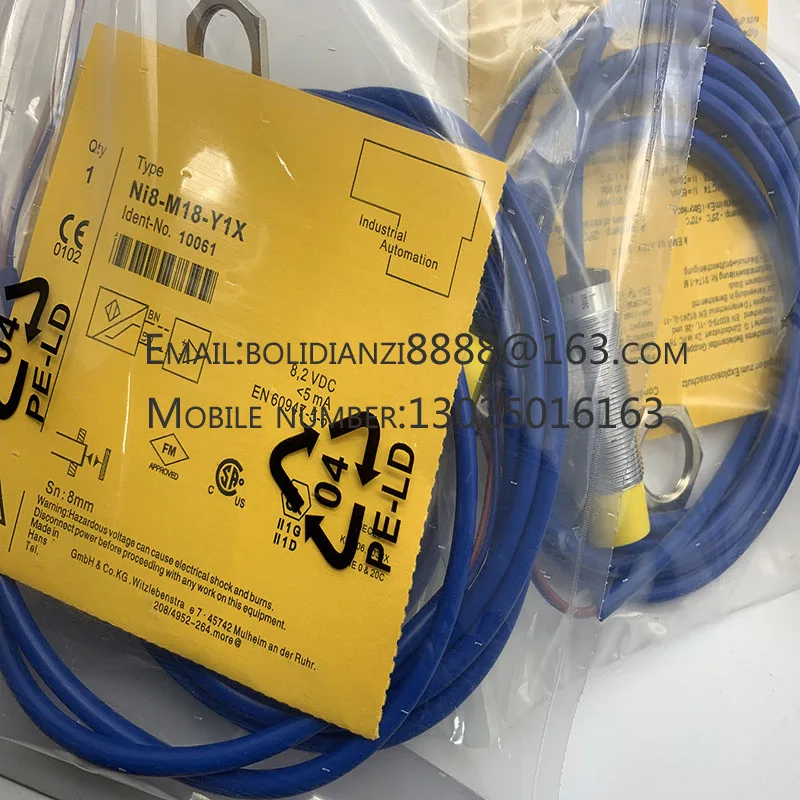 

Новый датчик приближения NI8-M18-Y1 NI8-M18-Y1X BI5-M18-Y1 BI5-M18-Y1X В наличии