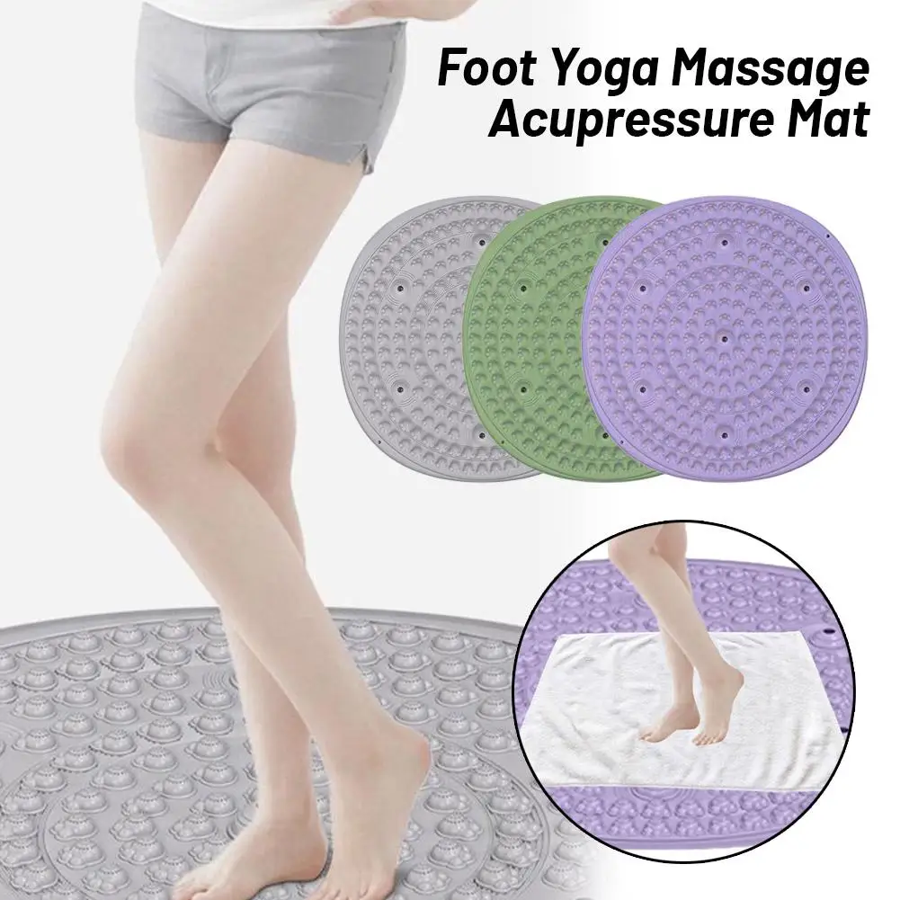 Polymère d'acupression pour massage des pieds, relaxation musculaire, acupuncture, accessoires de fitness, pilates, yoga, équipement d'entraînement à domicile, Ma Z5W7