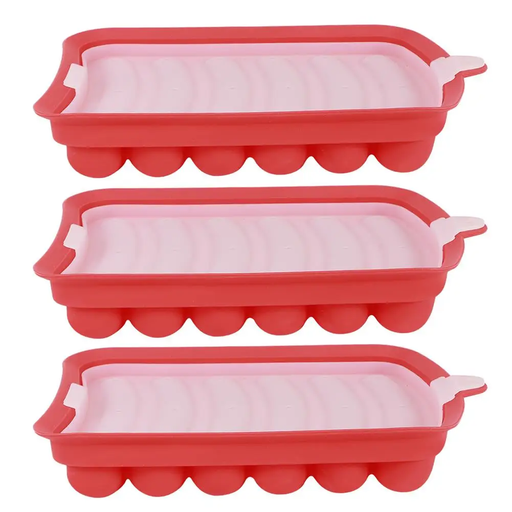 Silicone Sausage Mould - Dishwasher Safe Hot Dog Mold, 13x18.5x3.3cm for kitchen Baking Tool for DIY Ham Making