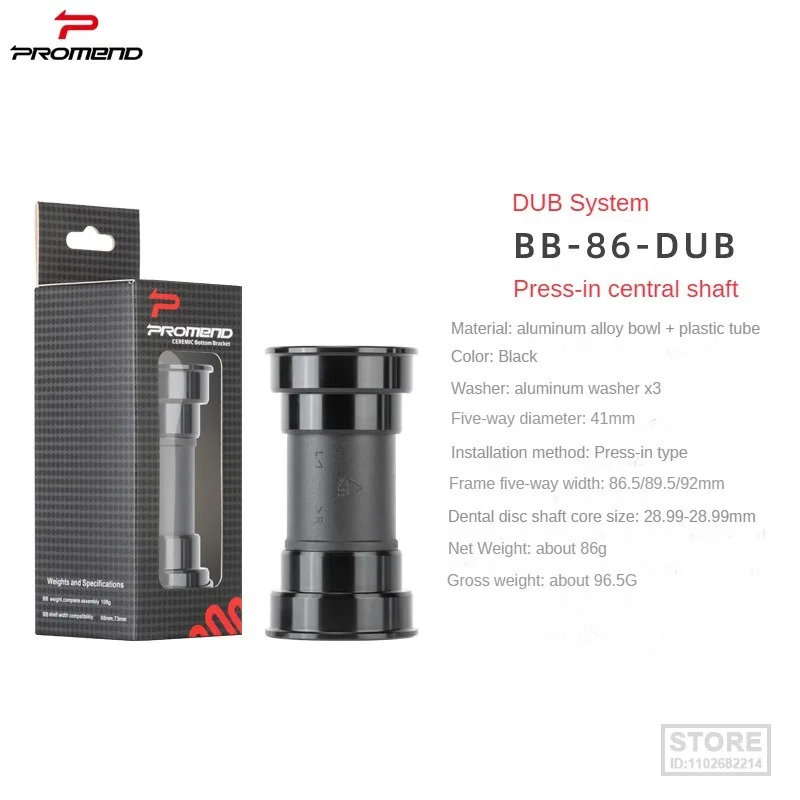 PROMEND SRAM DUB BSA 68/92mm BB92 BB91 Bottom Bracket for Sram Gx Nx Sx Crankset MTB Bike BB Bicycle Accessories