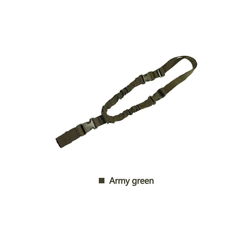 Imbracatura tattica per pistola Tiro militare Cintura elastica regolabile per fucile softair a 3 punti Accessori per escursioni da caccia