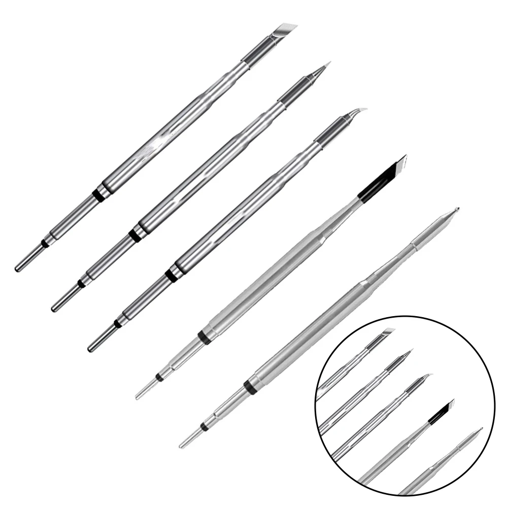 For C210 Soldering Tips Set with Five Different Tip Profiles Designed Specifically for For C210 Soldering Iron