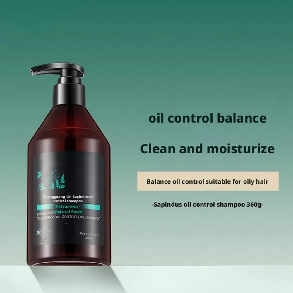 

For Zhang Guang 101 Sapindus Oil - Controlling Shampoo Oil Balance Scalp Fragrance Repair Shampoo Hair Regulate 360g L5R5