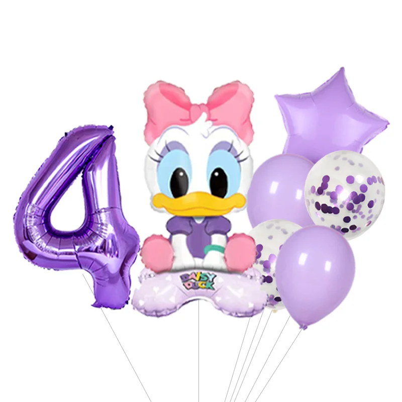 Donald Duck Theme Latex & Aluminum Film Balloon Set Birthday Party Decor Kit view 5