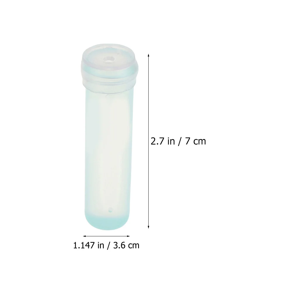 

90 Pcs Water Tubes Vials 7 5cm Nutrition Tubes For Florist Blue Red Flower Arrangement Tools Storage Plastic