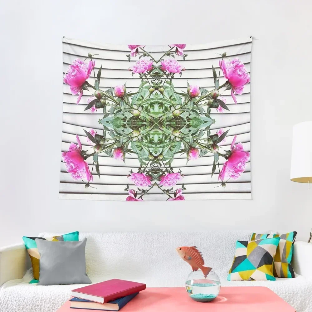 

Flower Pattern No. 8 (Peony) Tapestry Decoration Home Christmas Decoration Decoration For Rooms Tapestry