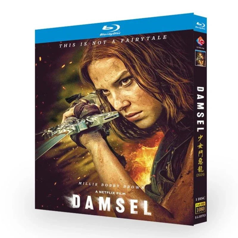 Damsel (2024) Blu-ray Disc DVD