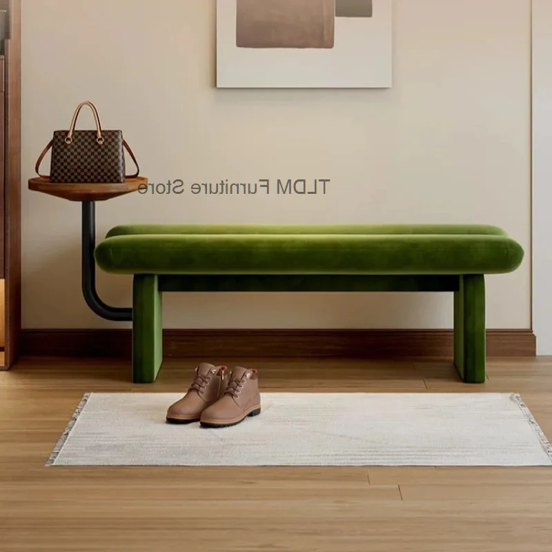 Rest Shoes Changing Stool Piano Entrance Modern Kids Shoes Changing Stool Pouf Original Wooden Taburete Furniture Living Room