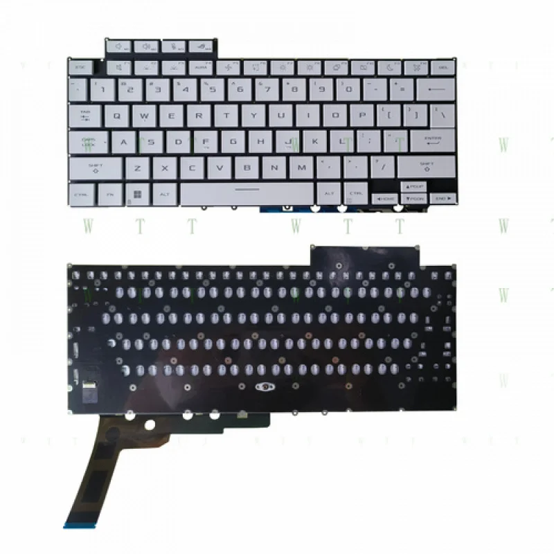 

BB Laptop Keyboard for ASU-S ROG Zephyru-s G14 GA403U Air GA403 White US Backlit