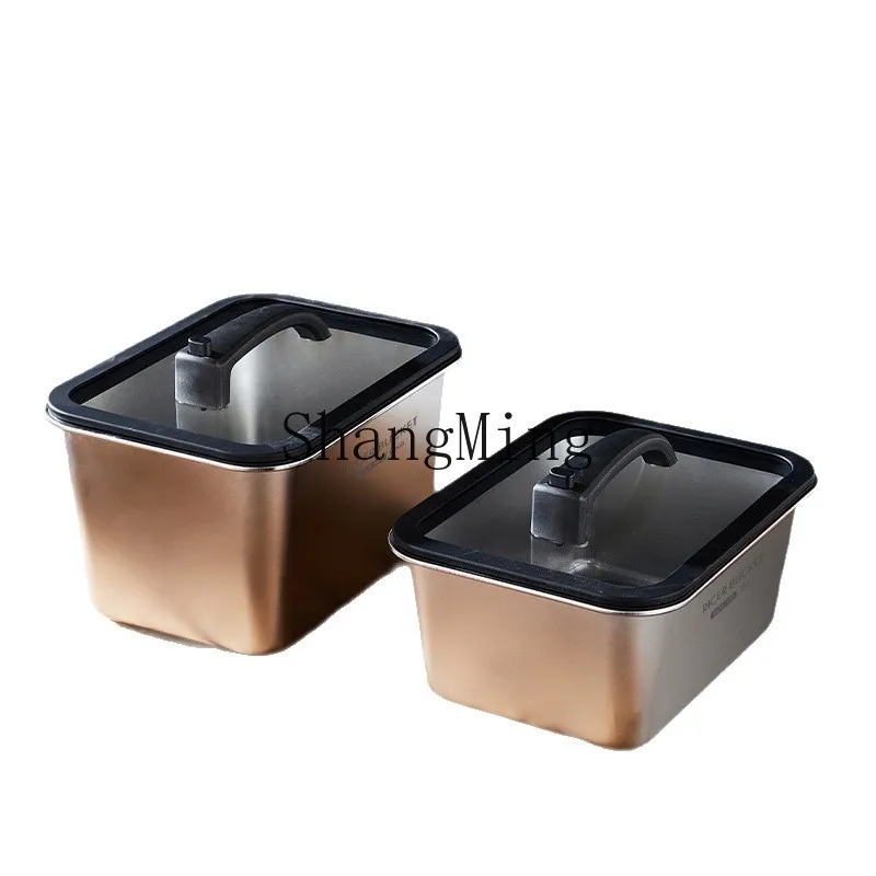 

PYH304 stainless steel rectangular rice negative pressure seal moisture-proof insect-proof frozen fresh-keeping storage