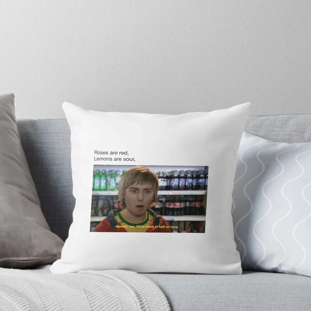 

Funny Quote Jay The Inbetweeners spread em poem Throw Pillow Cushions Home Decor Covers For Sofas pillow