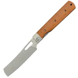 5.5Inch Folding Kitchen Knife Outdoor Vegetable Knife Convenient Pocket Picnic Tool Knife Petty Knife Japan Color Wood Handle