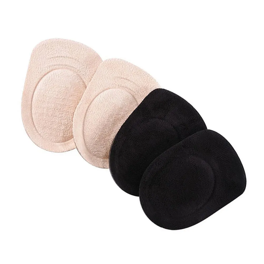 

Shoe Insoles Heel Pads for High Heels Soft Back Cushion Black Protectors Foot Men and Women