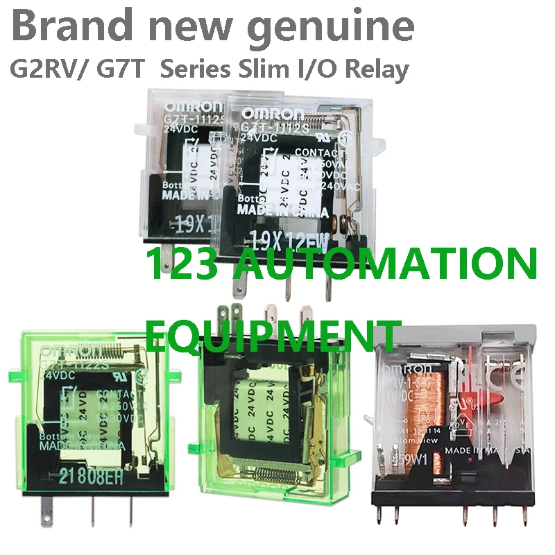 5PCS Authentic New Omron G2RV-1-S-G G7T-1112S G7T-1122S Slim I/O Relay 21V 24V Relays