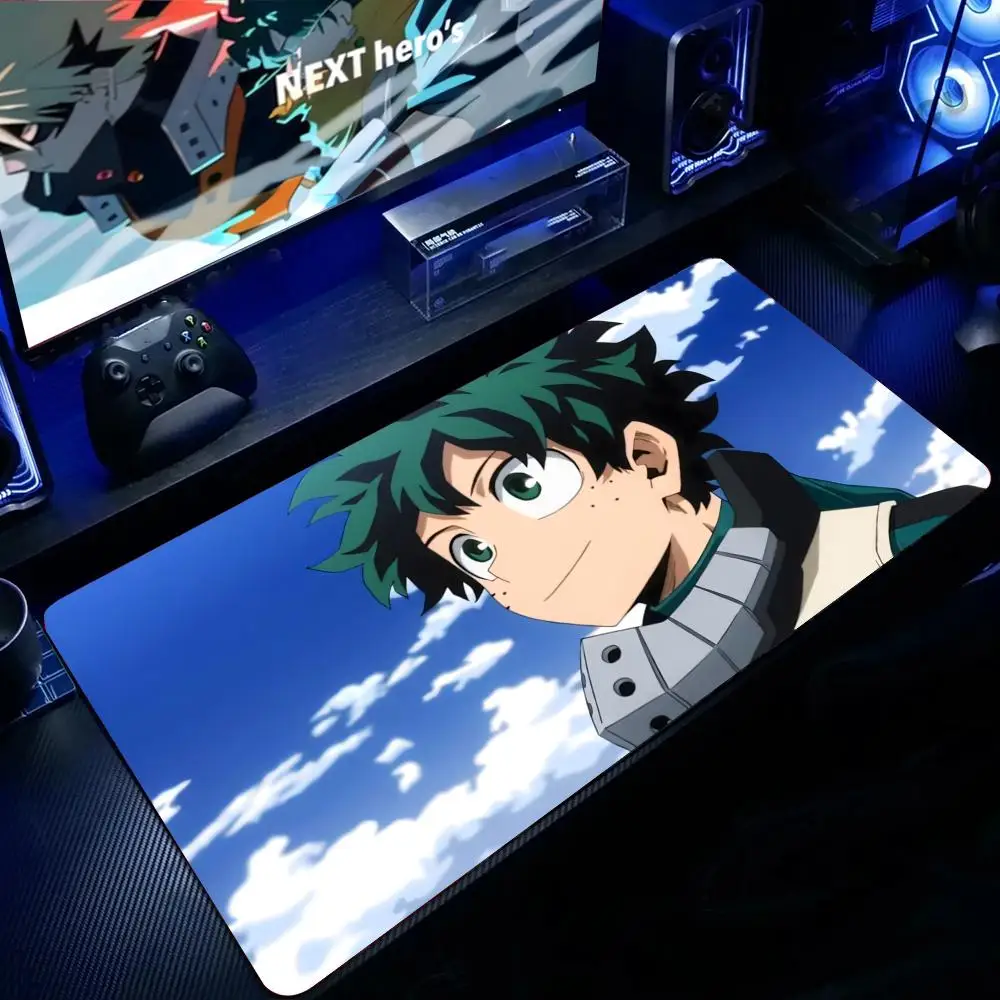My Hero Academia Mouse Pad Mousepad Large Gaming Mouse Pad LockEdge Thickened Computer Keyboard Table Desk Mat