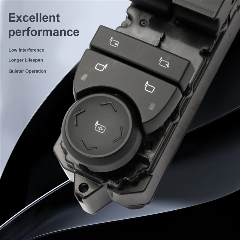 Interruptor de ventanilla eléctrica de pozo, lado del conductor delantero izquierdo para Cadillac Escalade/GMC Yukon XL2500/Chevy Suburban 2500 20835555 20790061