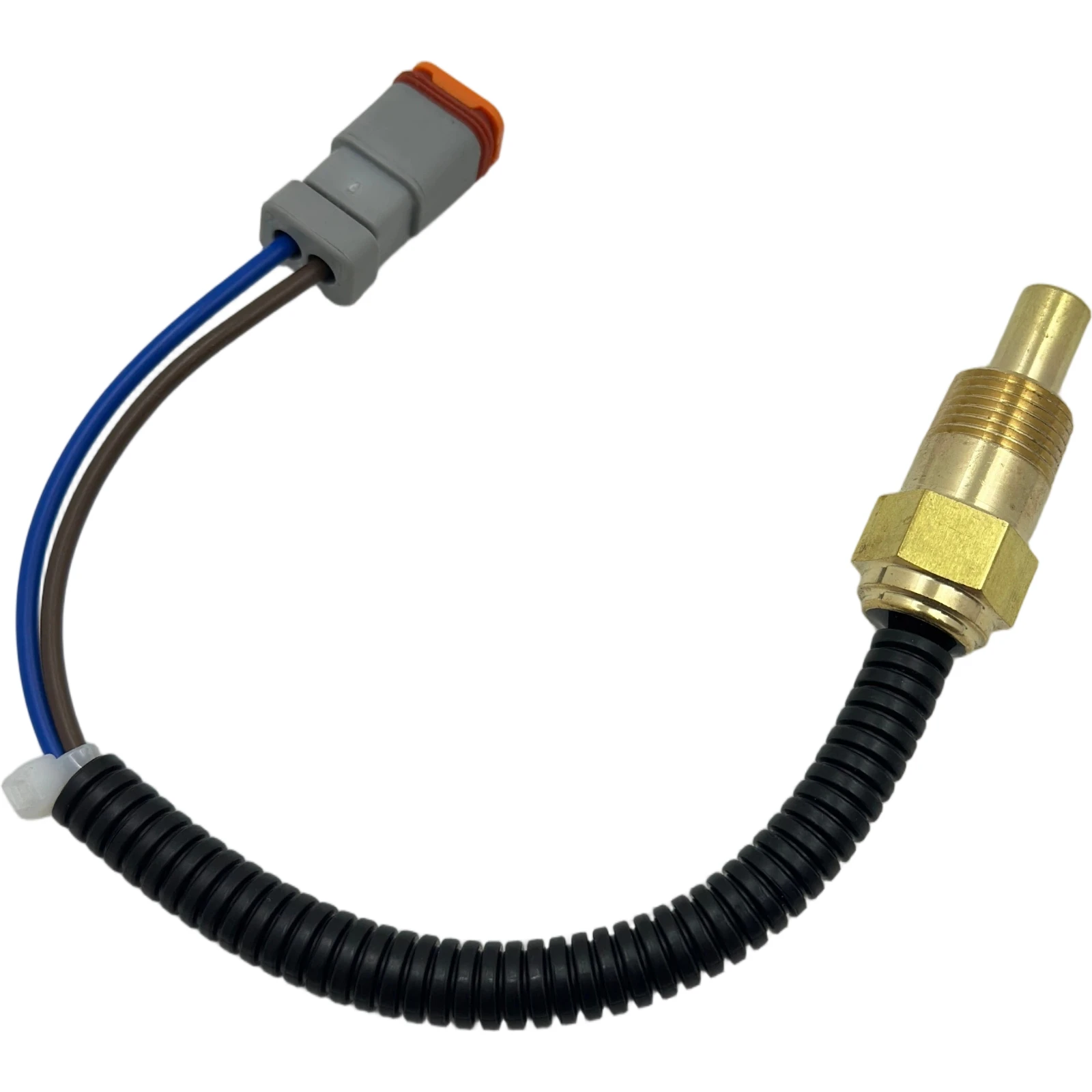 Water Temperature Sensor 41-6538 For Yanmar TK 370, 374, 376, 395, 482, 486 with Male Deutsch Connector
