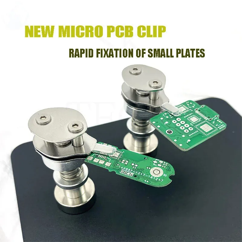 1/3 個マイクロ PCB クリップ電子生産修理小型ボード固定ラジオマザーボード固定部品精度