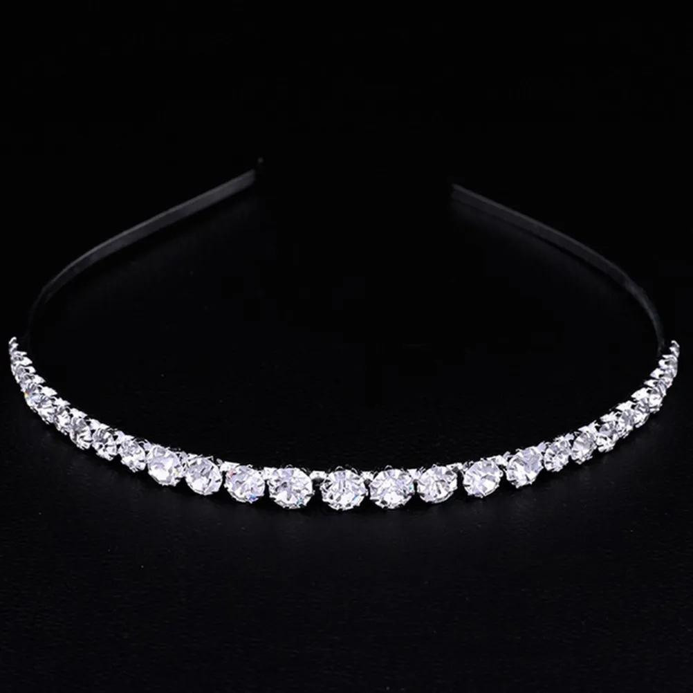 

Свадебная корона со стразами, элегантное свадебное украшение для волос, блестящая легкая тиара из сплава для женщин, невест, на помолвку, вечеринку, конкурс красоты