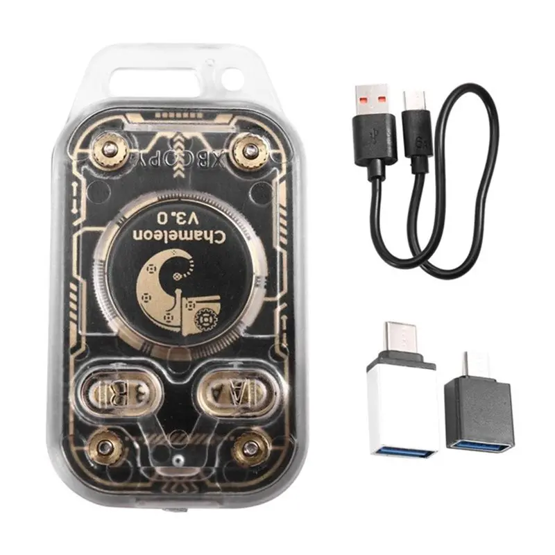 B27B Reader Writer Chameleon V3.0 RFID Smart Chip Reader ID IC Tag Copyer Smart Card Emulator+ 3XUID/CUID Keychain