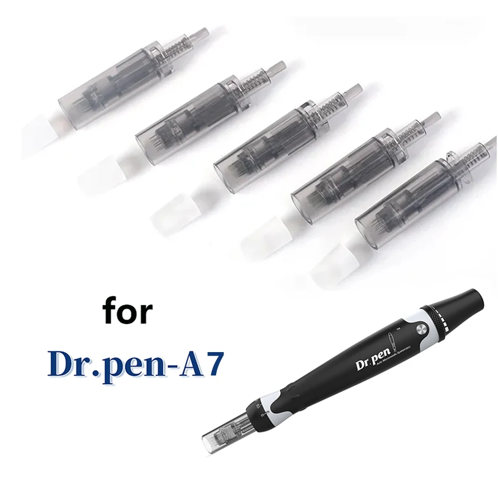 Dr.pen Dermapen Ekai Original Manufacturer A7 Derma Pen MTS Needles Cartridges 12 24 36 42 Pins Nano For Skin Care