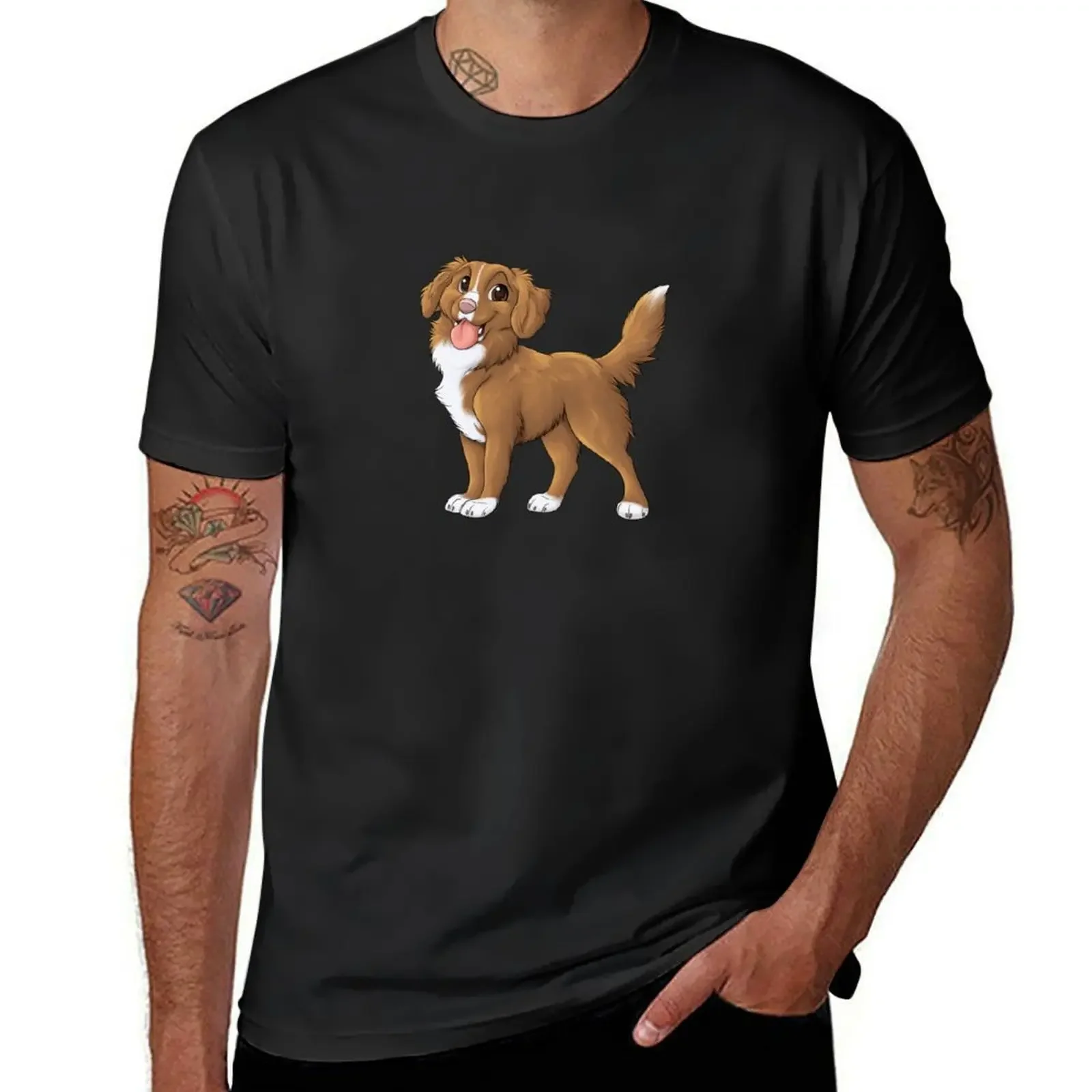 

Nova Scotia Duck Tolling Retriever T-Shirt graphic tee shirt graphic t shirts anime figures Men's t shirts