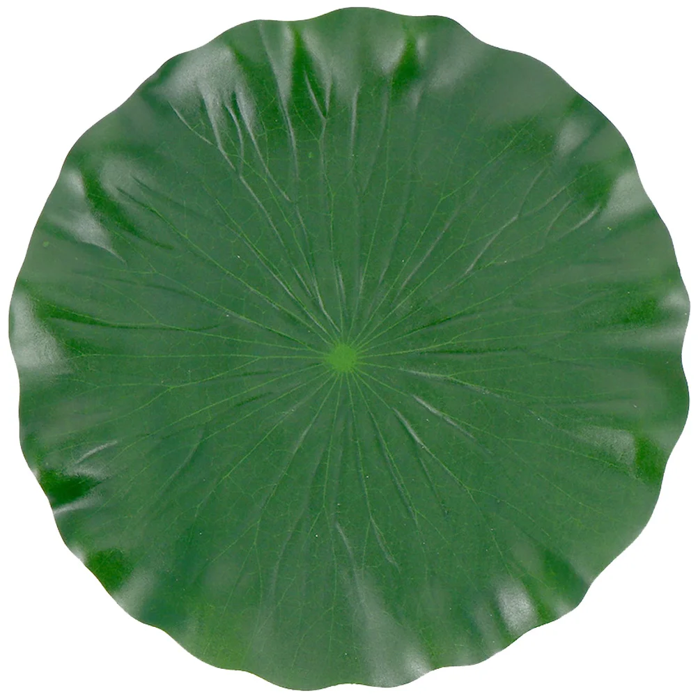 

Artificial Lotus Leaf Realistic Eva Fishpond Lotus Leaf Floating Decoration Aquarium Pool Photo Props Fish Tank Ornament